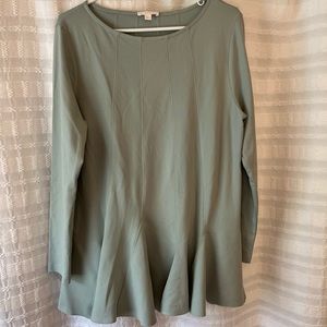 COS pale blue women’s size L tunic shirt